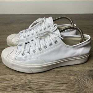 Converse Jack Purcell White Leather Cork Low Top